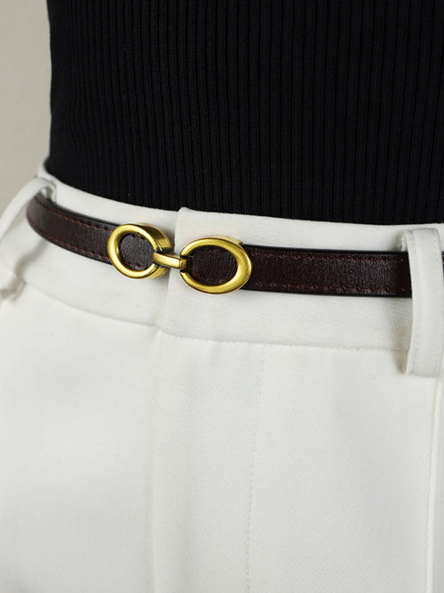 Leather Adjustable Design Belt