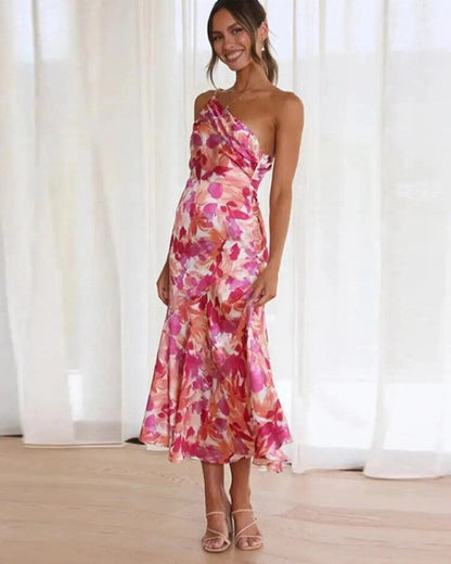 Lightweight Asymmetrical Maxi Dress