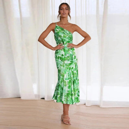 Lightweight Asymmetrical Maxi Dress
