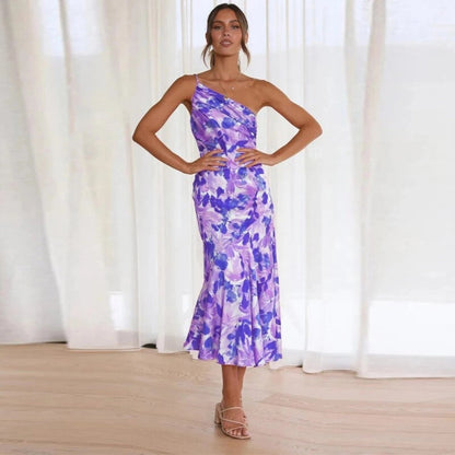 Lightweight Asymmetrical Maxi Dress