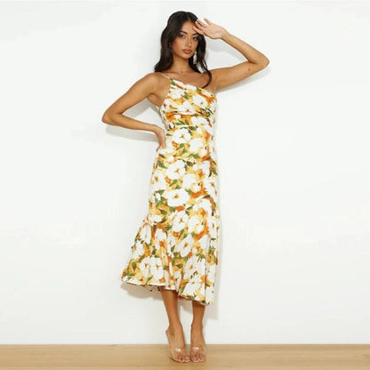 Lightweight Asymmetrical Maxi Dress