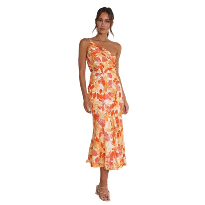 Lightweight Asymmetrical Maxi Dress