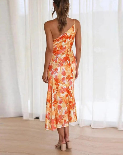 Lightweight Asymmetrical Maxi Dress