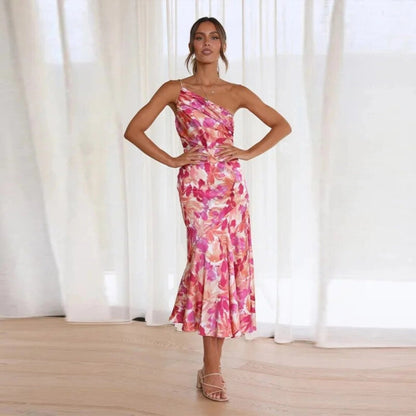 Lightweight Asymmetrical Maxi Dress