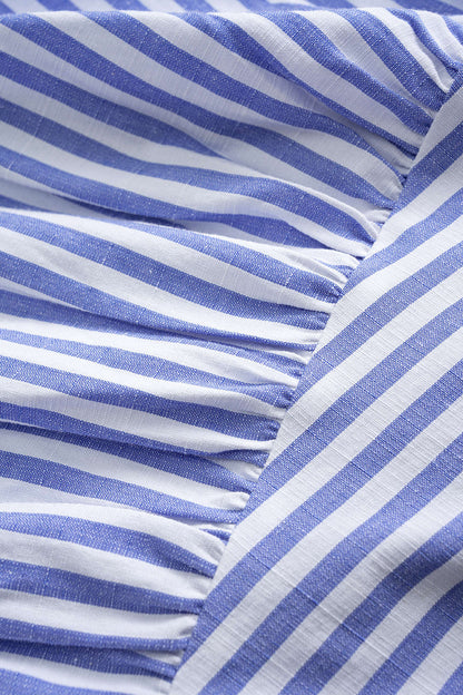 Lightweight Asymmetrical Striped T-Shirt