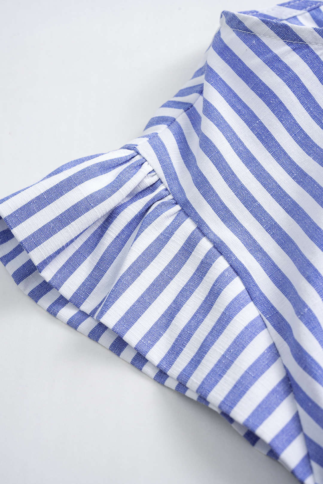 Lightweight Asymmetrical Striped T-Shirt