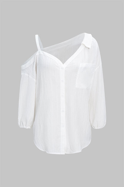 Lightweight Backless Long Sleeve Women's Shirt