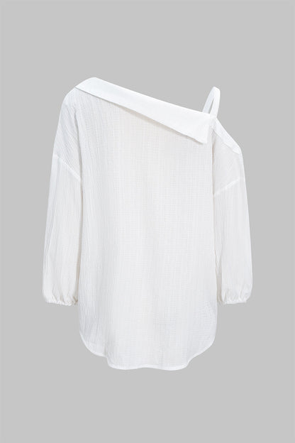 Lightweight Backless Long Sleeve Women's Shirt