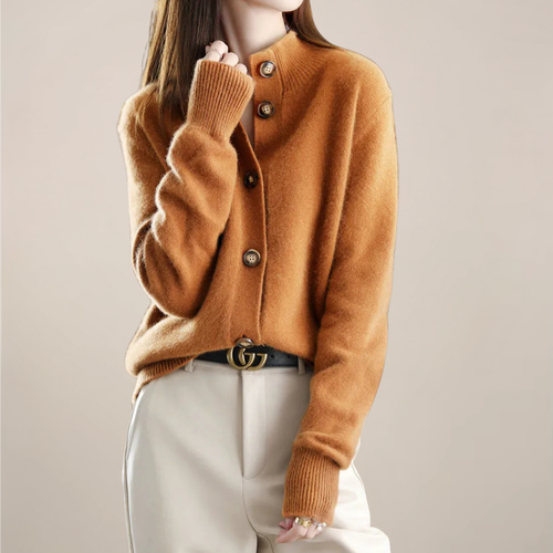 Lightweight Collared Cardigan Sweater