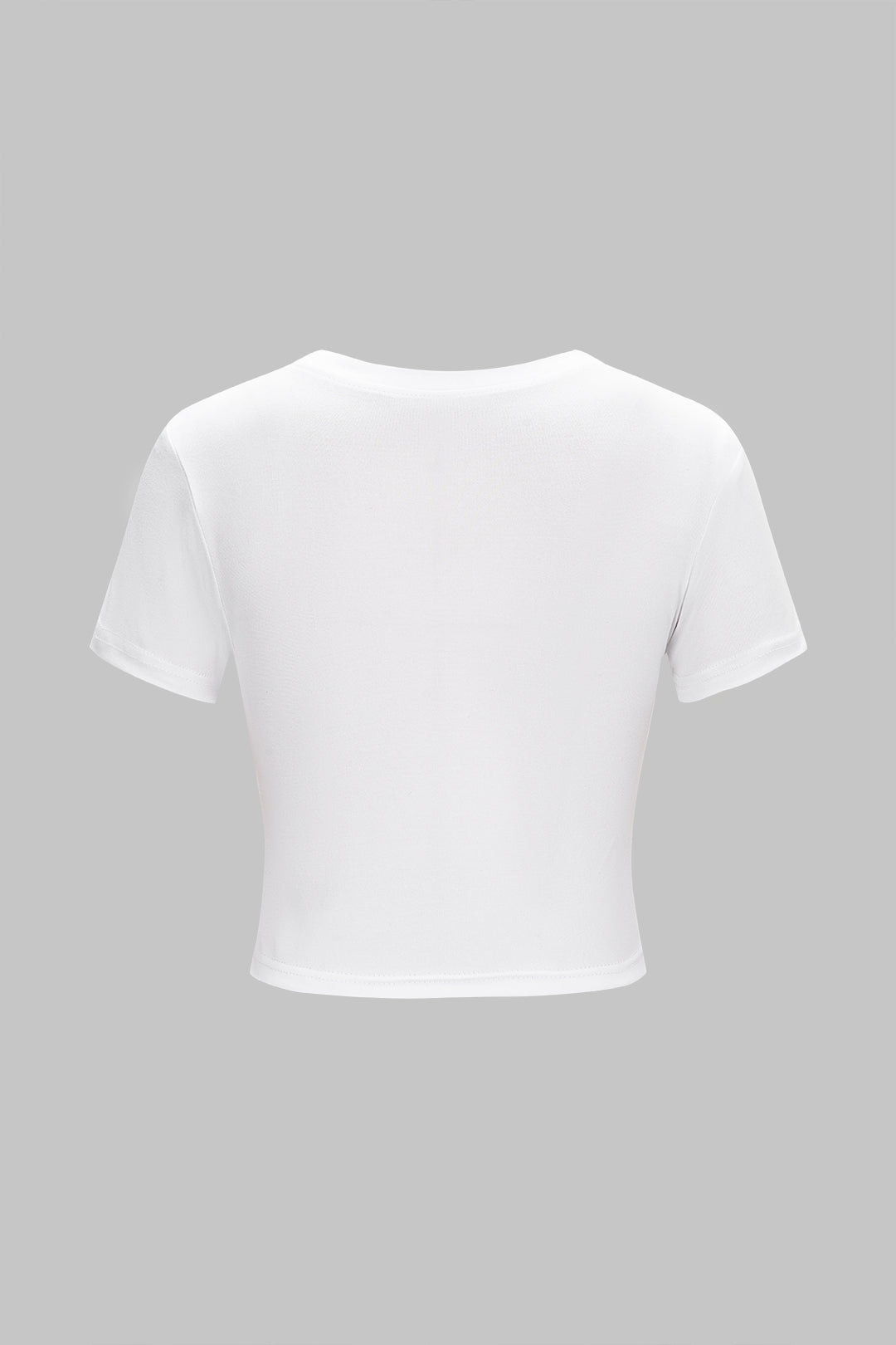 Lightweight Cotton Letter Print Mens T Shirt