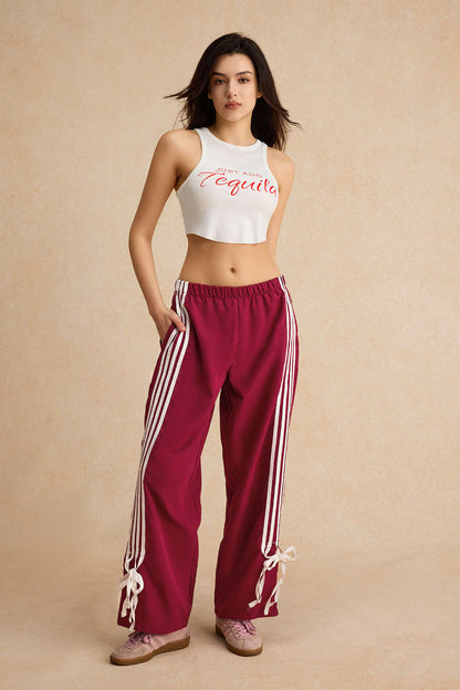 Lightweight Cotton Round Neck Crop Top