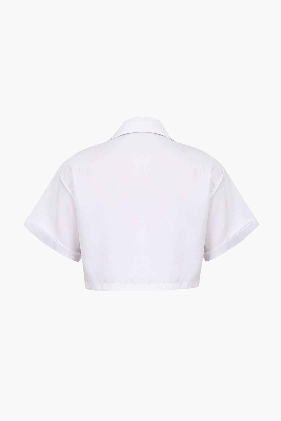 Lightweight Cotton Twist Hem Shirt