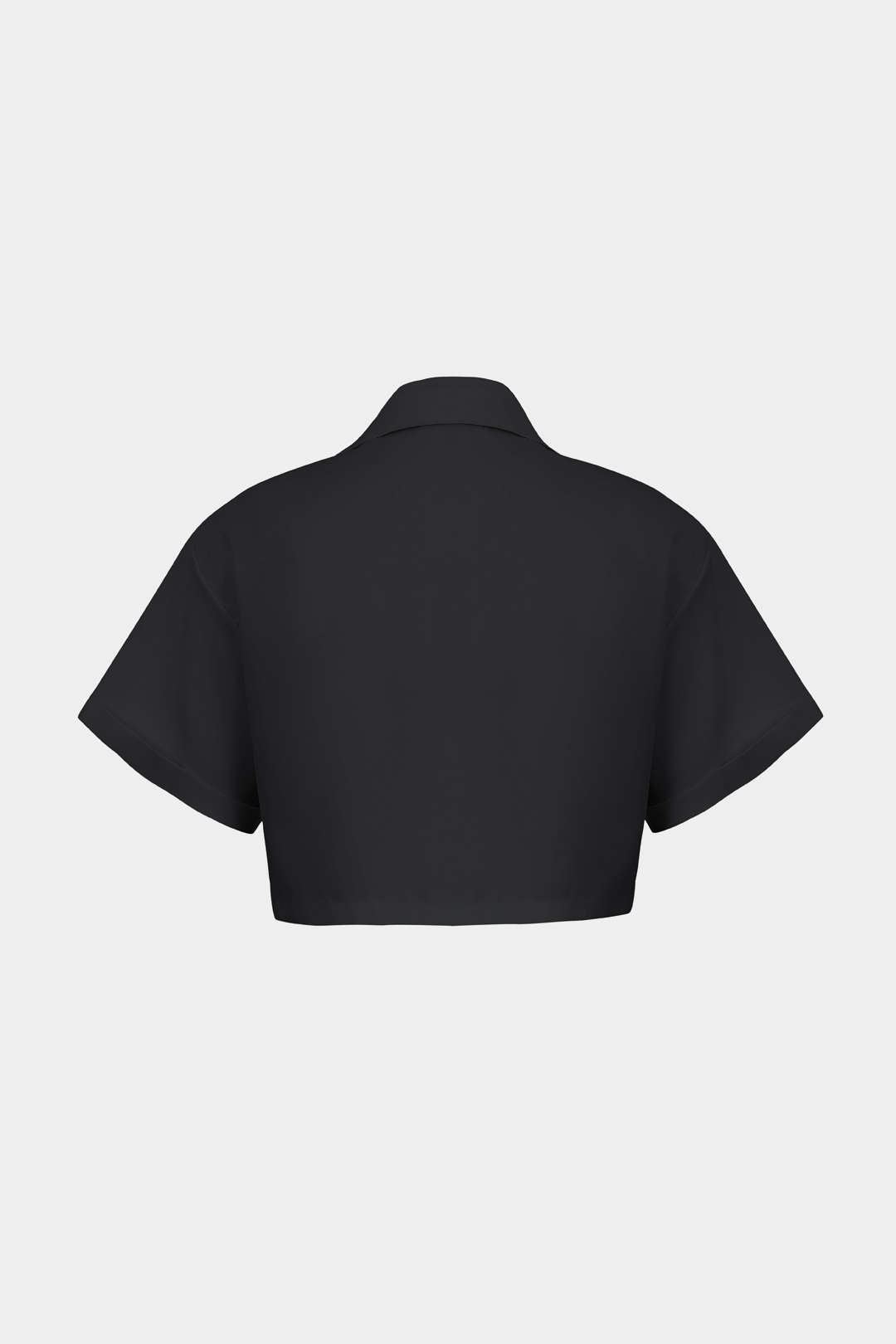 Lightweight Cotton Twist Hem Shirt