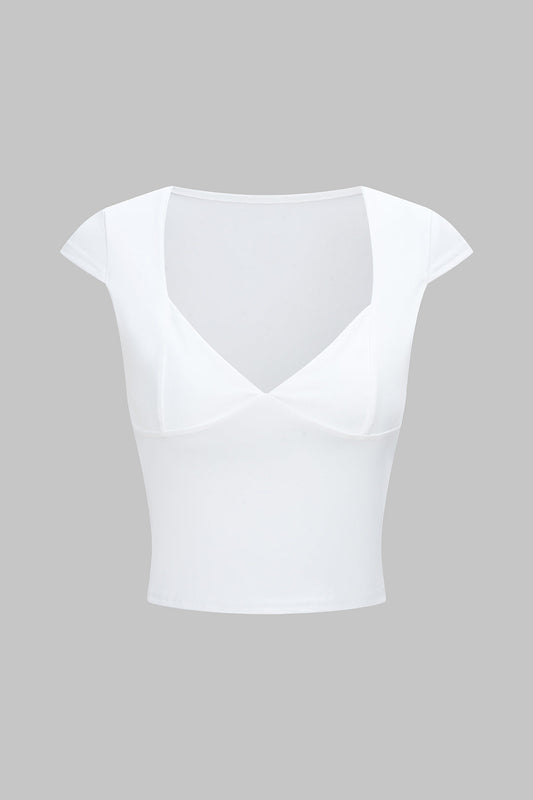 Lightweight Cotton V-Neck Mens T Shirt