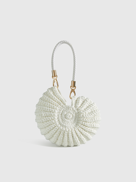 Lightweight Crocheted Conch Handbag