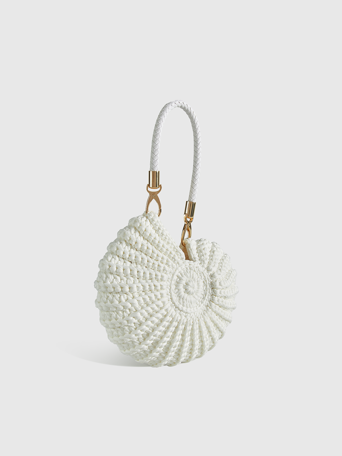 Lightweight Crocheted Conch Handbag