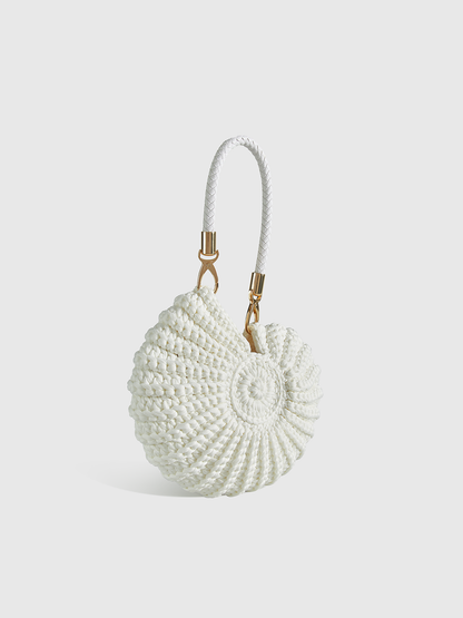 Lightweight Crocheted Conch Handbag