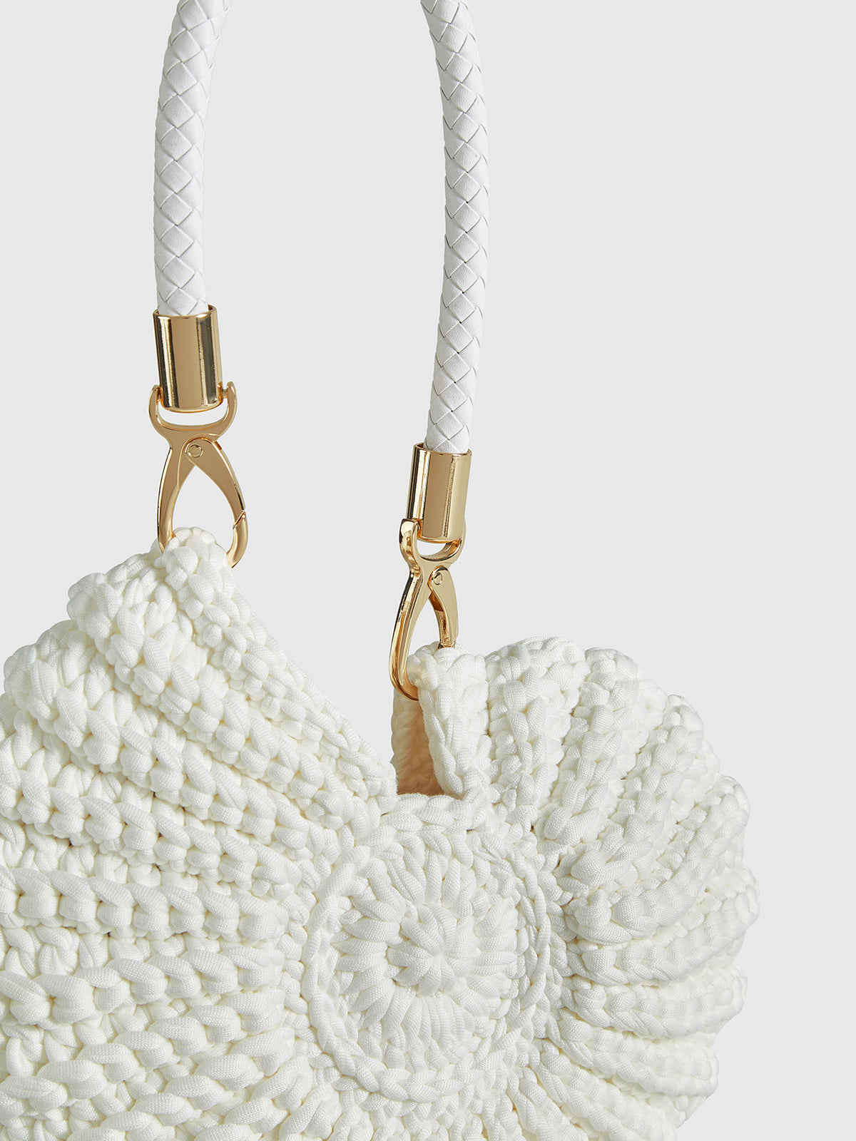 Lightweight Crocheted Conch Handbag