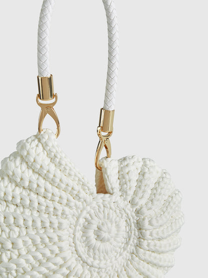 Lightweight Crocheted Conch Handbag