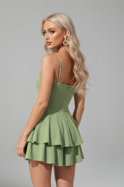 Lightweight Flared Mini Dress