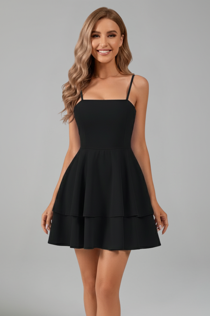 Lightweight Flared Mini Dress