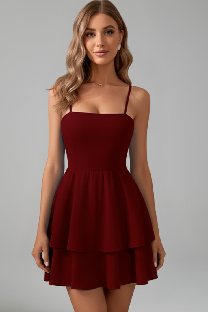 Lightweight Flared Mini Dress