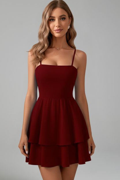 Lightweight Flared Mini Dress