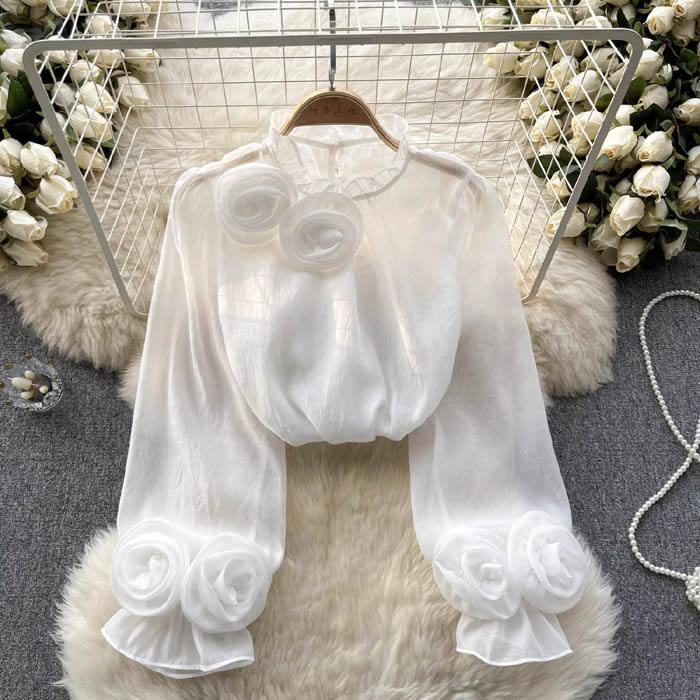 Lightweight Floral Long Sleeve Blouse