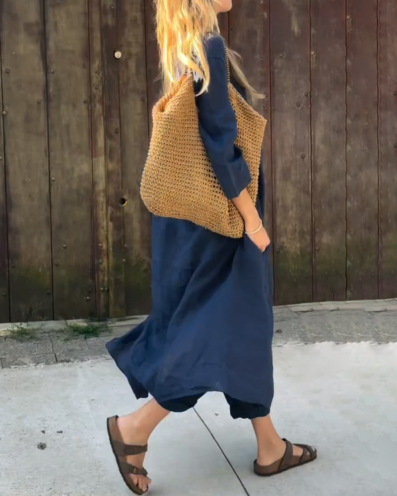 Lightweight Flowy Tunic And Legging Set
