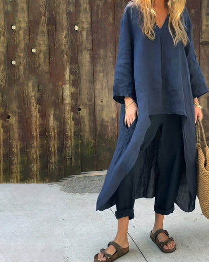 Lightweight Flowy Tunic And Legging Set