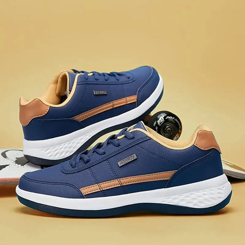 Lightweight Lace-Up Casual Sneakers