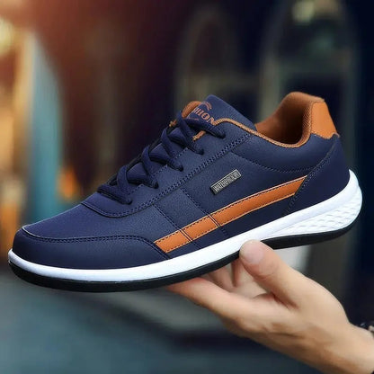 Lightweight Lace-Up Casual Sneakers