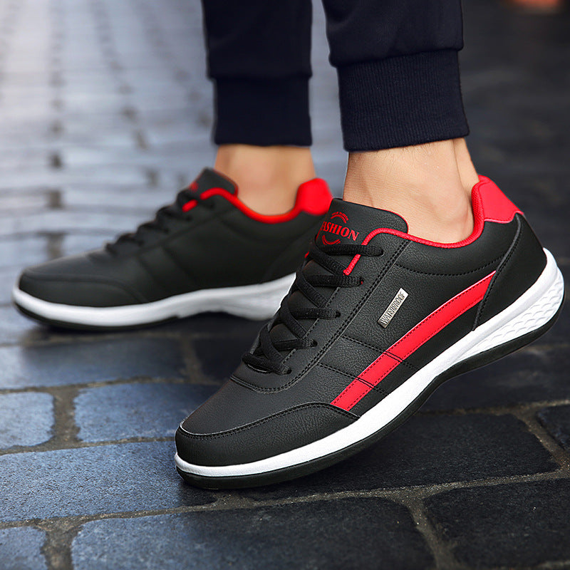 Lightweight Lace-Up Casual Sneakers