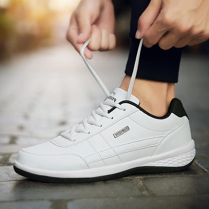 Lightweight Lace-Up Casual Sneakers