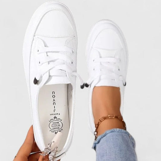 Lightweight Lace-Up Sneakers