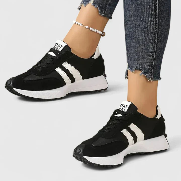 Lightweight Lace-Up Sneakers