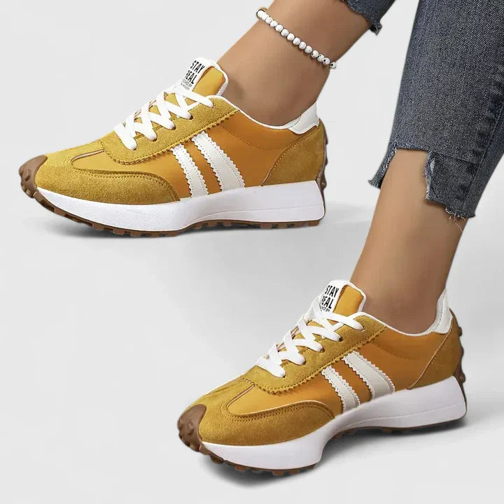 Lightweight Lace-Up Sneakers