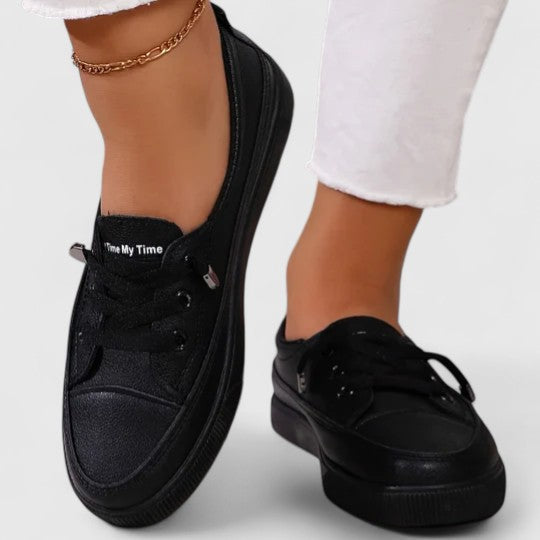 Lightweight Lace-Up Sneakers