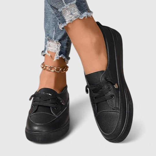 Lightweight Lace-Up Sneakers