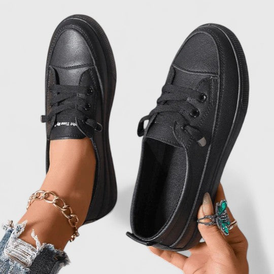 Lightweight Lace-Up Sneakers