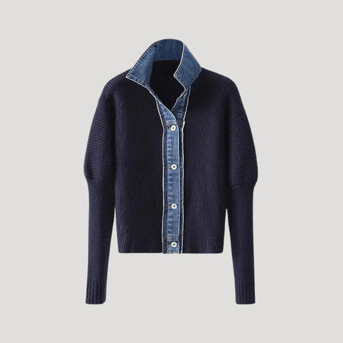 Lightweight Layered Button Cardigan Jacket