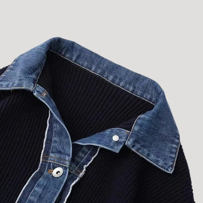 Lightweight Layered Button Cardigan Jacket
