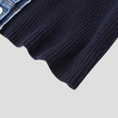 Lightweight Layered Button Cardigan Jacket