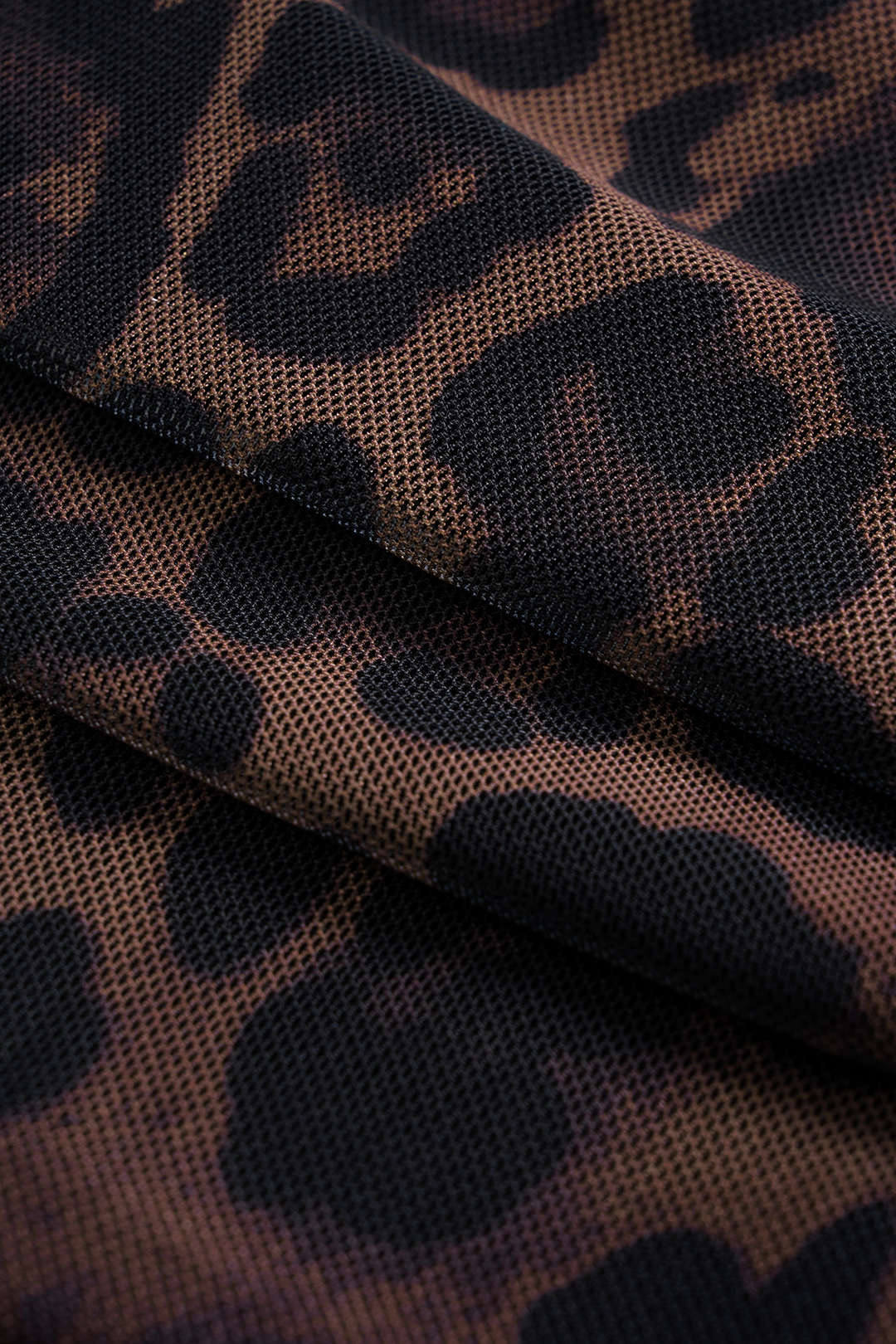 Lightweight Leopard Print Wrap Mini Dress