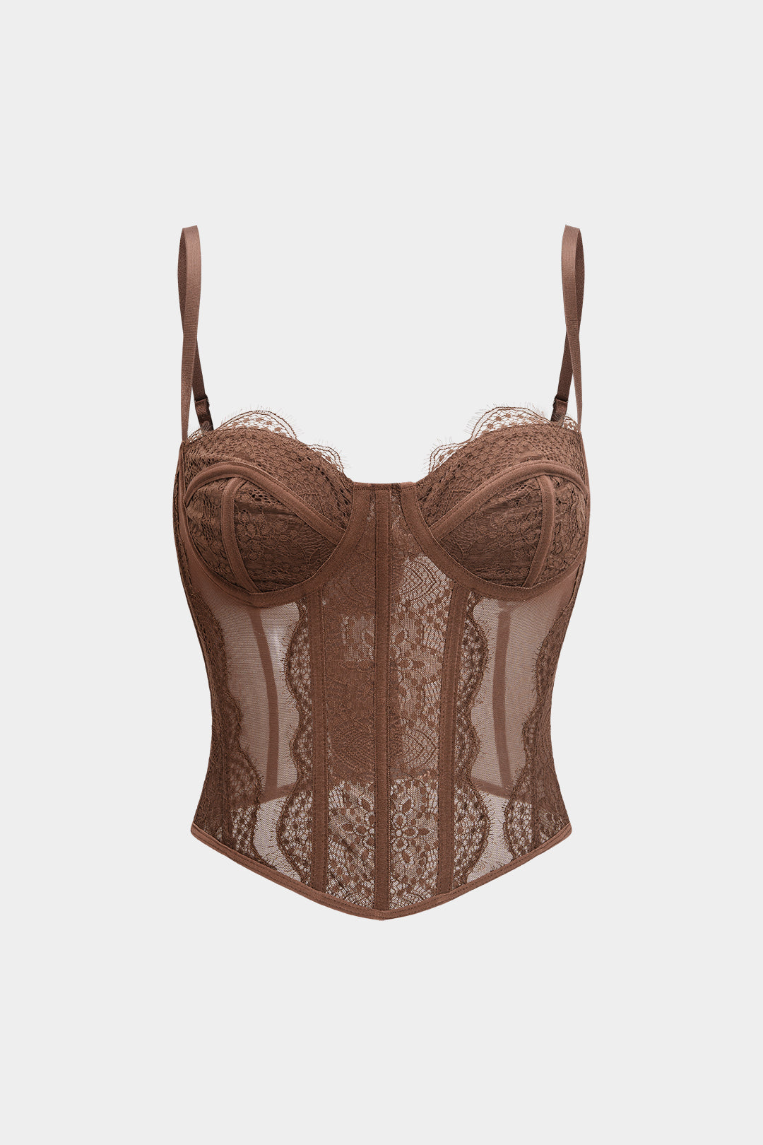 Lightweight Mesh Patchwork Cami Top