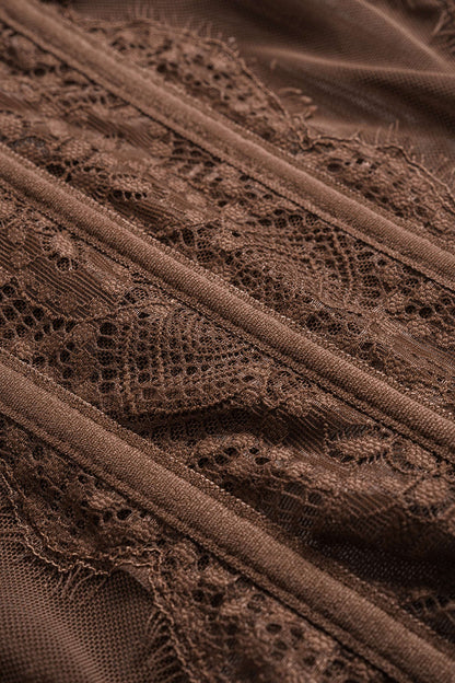 Lightweight Mesh Patchwork Cami Top