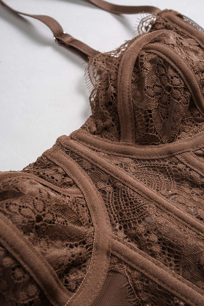 Lightweight Mesh Patchwork Cami Top