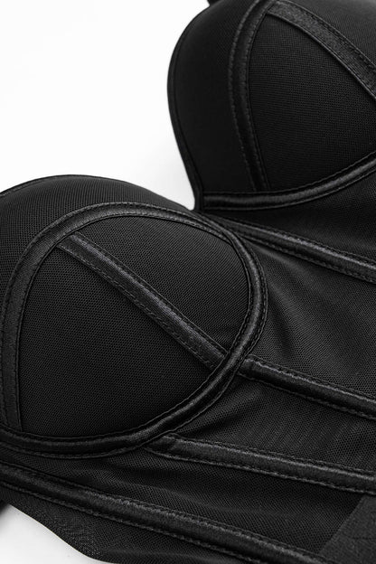 Lightweight Mesh Sweetheart Cami Top