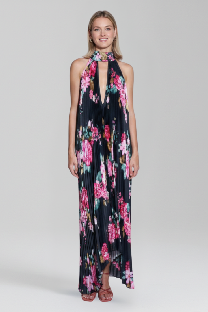 Lightweight Pleated Maxi Dress