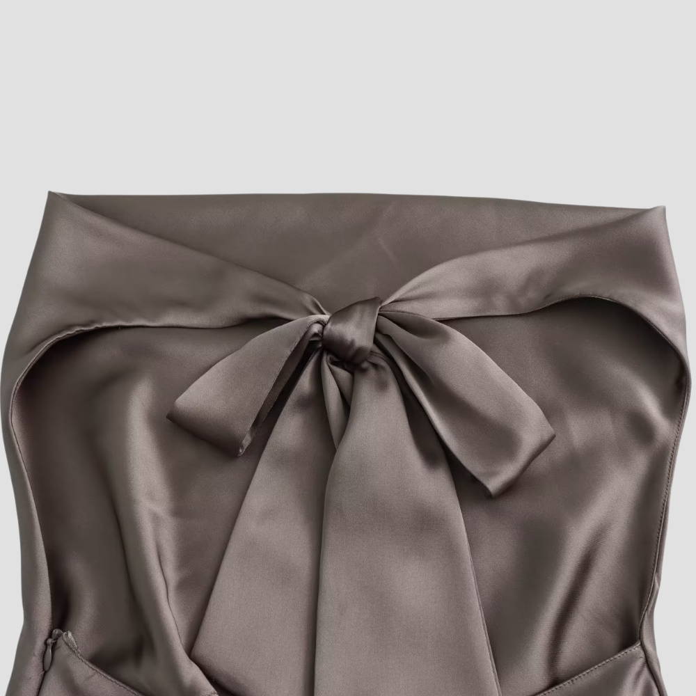 Lightweight Satin Cowl Neck Tank Top